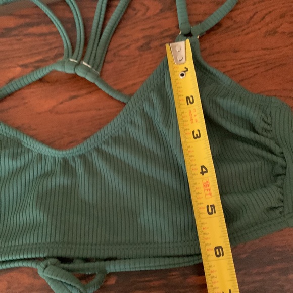 2/$30❤️ Forest Green Ribbed String Bikini - Picture 7 of 11